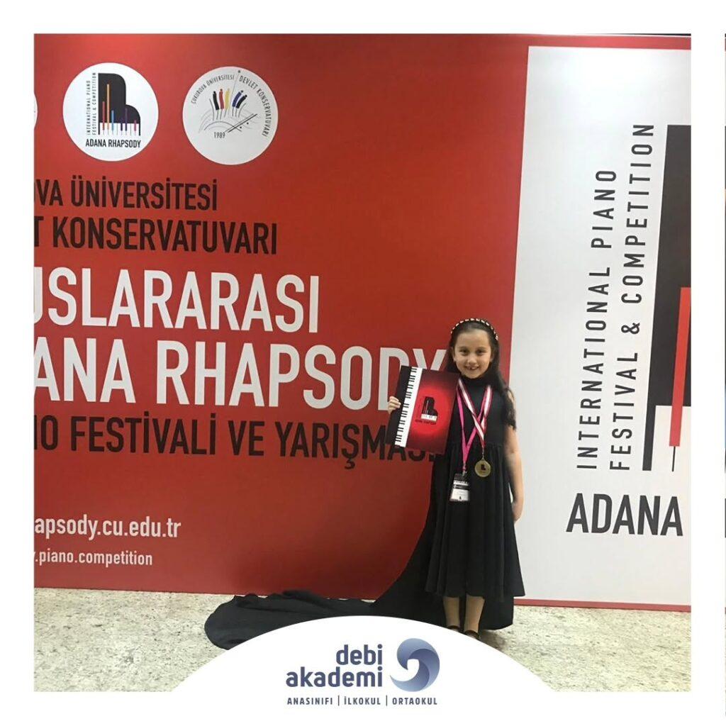 Uluslararası Rhapsody Piyano Festivali’nde En Cesur Piyanist ve Başarı Ödülü